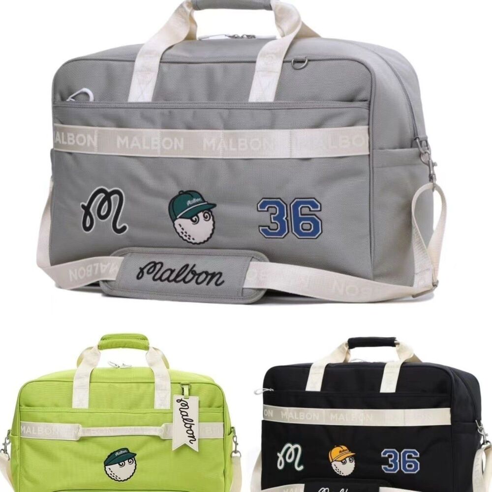 Malbon Golf Tote Bag Fashionable Shoulder Bag Large-Capacity Travel Carryall 1pc